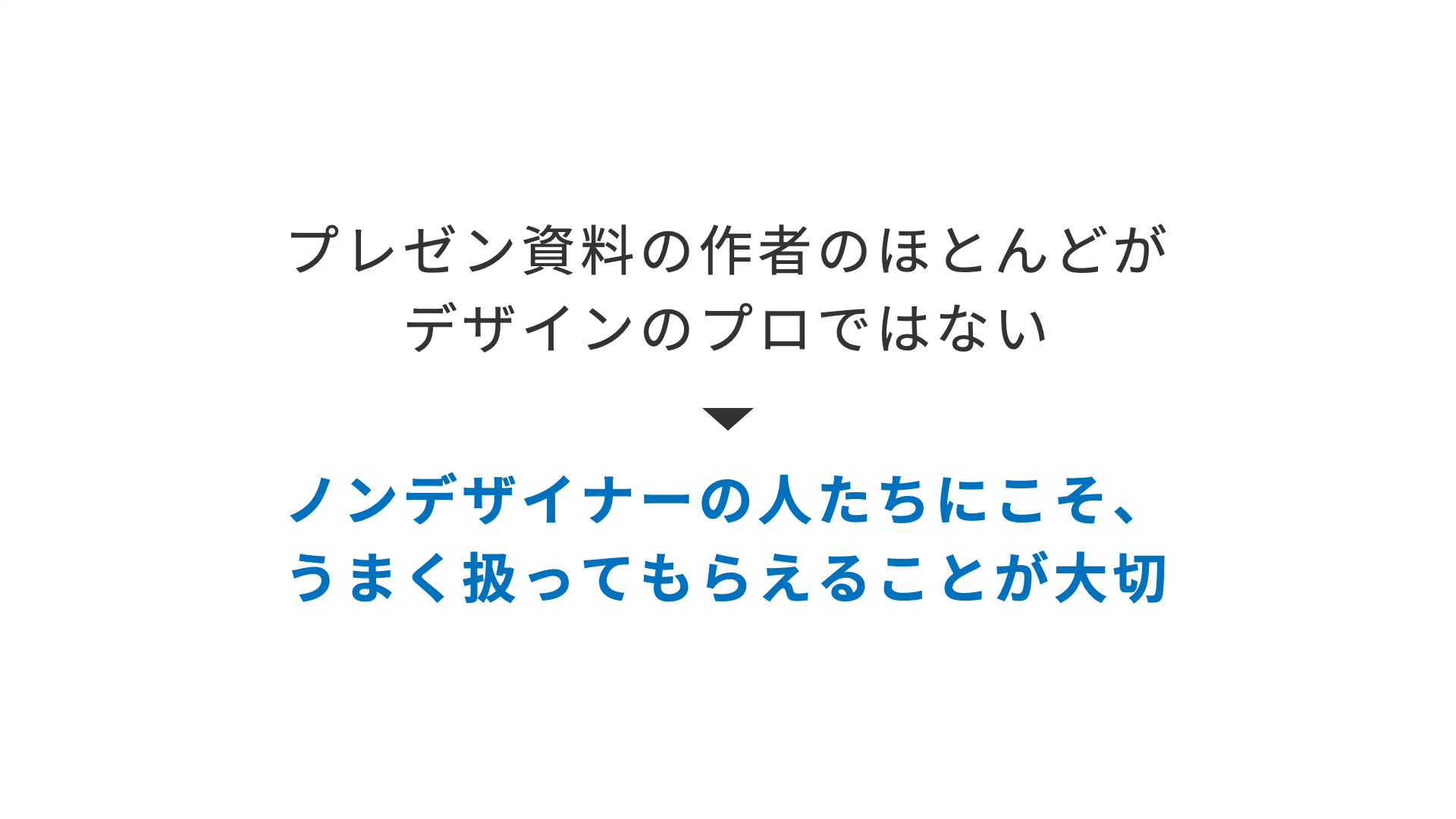 プレゼン資料の作者