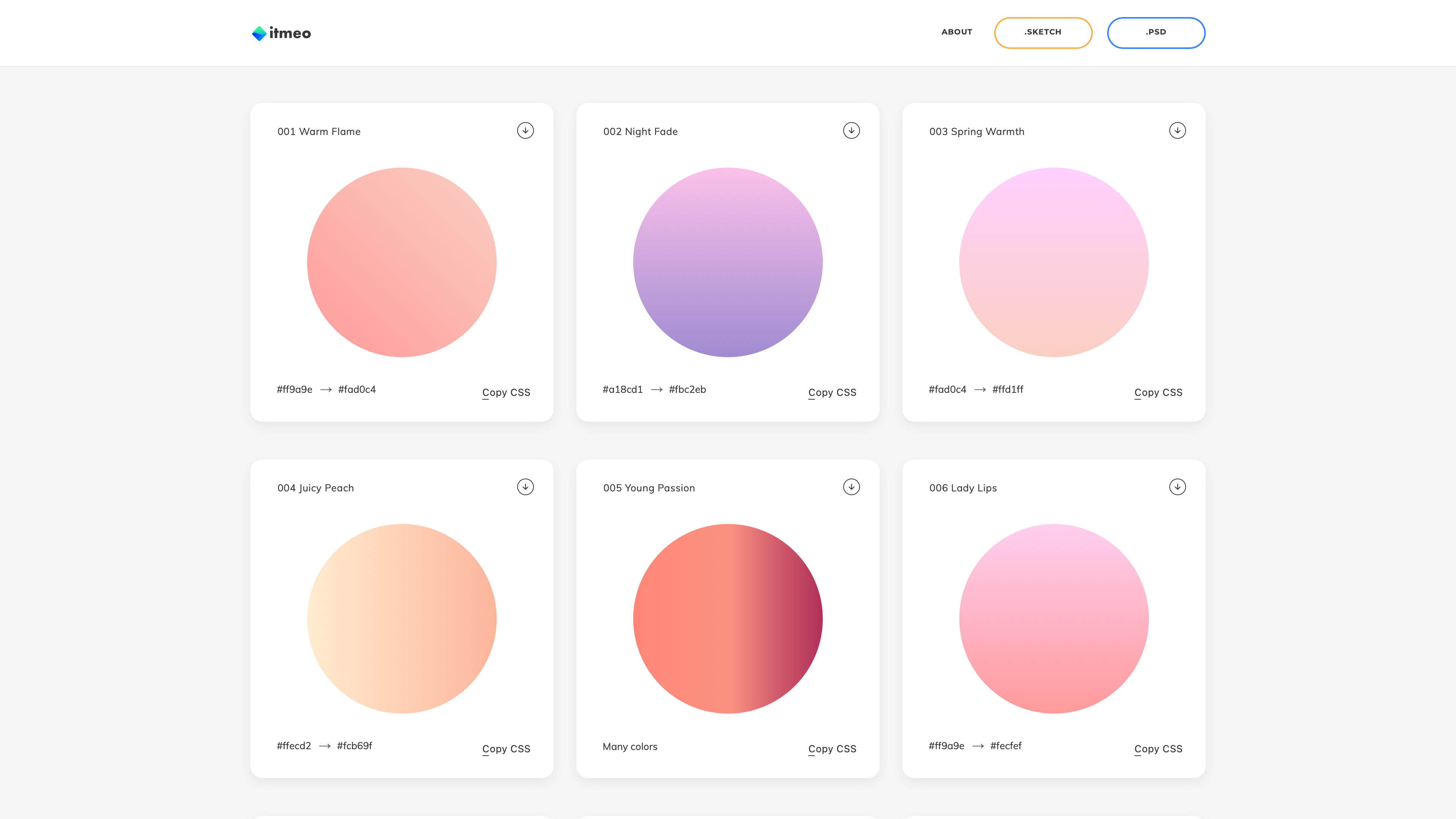 Web Gradients