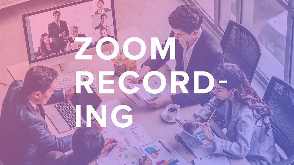 意外に奥が深い Zoom録画機能の使い方 ローカルレコーディングの場合 Powerpoint Design