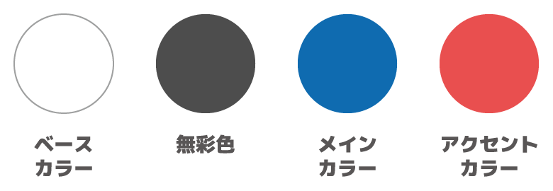 カラー設定のサンプル